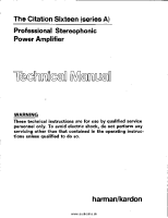 Harman-Kardon Citation-16-A-Service-Manual